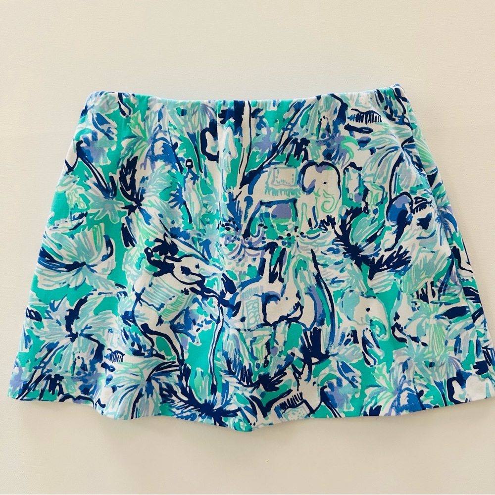 Lilly Pulitzer Small Madison Skort Elephant Appeal Women